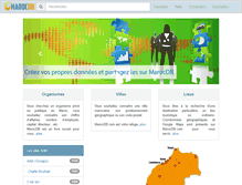 Tablet Screenshot of marocdb.com